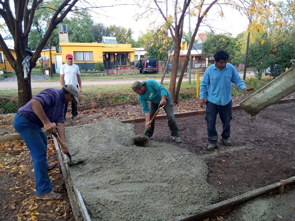 Comenz La Construcci N Del Play N Deportivo En Plaza Las Flores